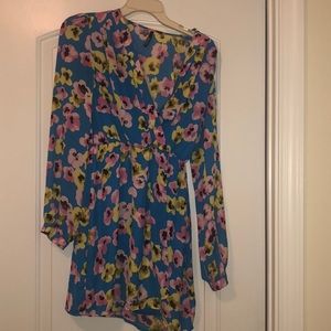 Lulu’s floral wrap dress